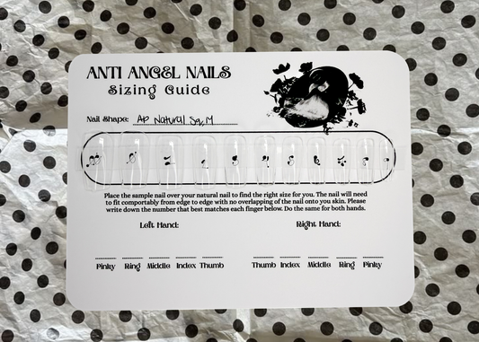 Nail sizing kit